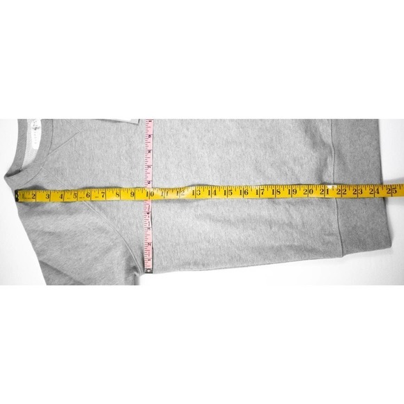 Everlane Womens Gray Crew Neck Sweatshirt Size XXS Pullover Athletic Active - Picture 9 of 10